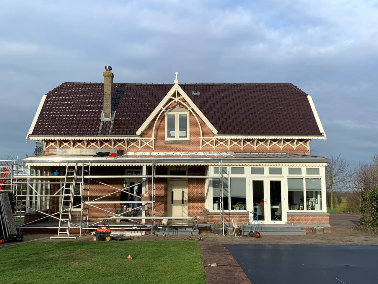 Zinken Felsbanen veranda uitbreiding